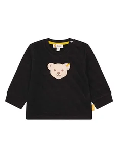 Steiff Bluza w kolorze czarnym - Bluzy i sweterki niemowlęce - miniaturka - grafika 1