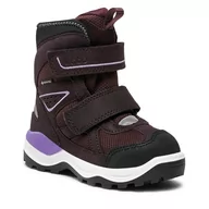 Buty dla dziewczynek - Śniegowce ECCO Snow Mountain 71026251663 Black/Fig - miniaturka - grafika 1