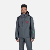 Kurtki narciarskie - Męska Kurtka ROSSIGNOL HERO VELIKA JKT RLNMJ18_23N – Szary - miniaturka - grafika 1