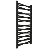 Grzejniki łazienkowe - REGNIS Grzejnik ŁEZKA 3DX 120.5x54 cm Czarny 627W Roz 50cm 10 Bar - miniaturka - grafika 1