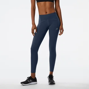 Legginsy damskie New Balance WP21273NGO  granatowe - Spodnie sportowe damskie - miniaturka - grafika 1