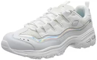 Sneakersy damskie - Skechers sneakersy damskie 13160, biały, 35 EU - miniaturka - grafika 1