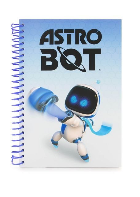 Notes A5 kołozeszyt Astro Bot notatnik z naklejkami 80 kartek