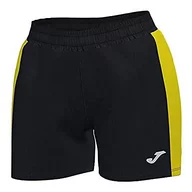 Spodnie damskie - Joma Joma Damskie spodnie maxi czarny czarny/żółty xxl 901142.109 - miniaturka - grafika 1