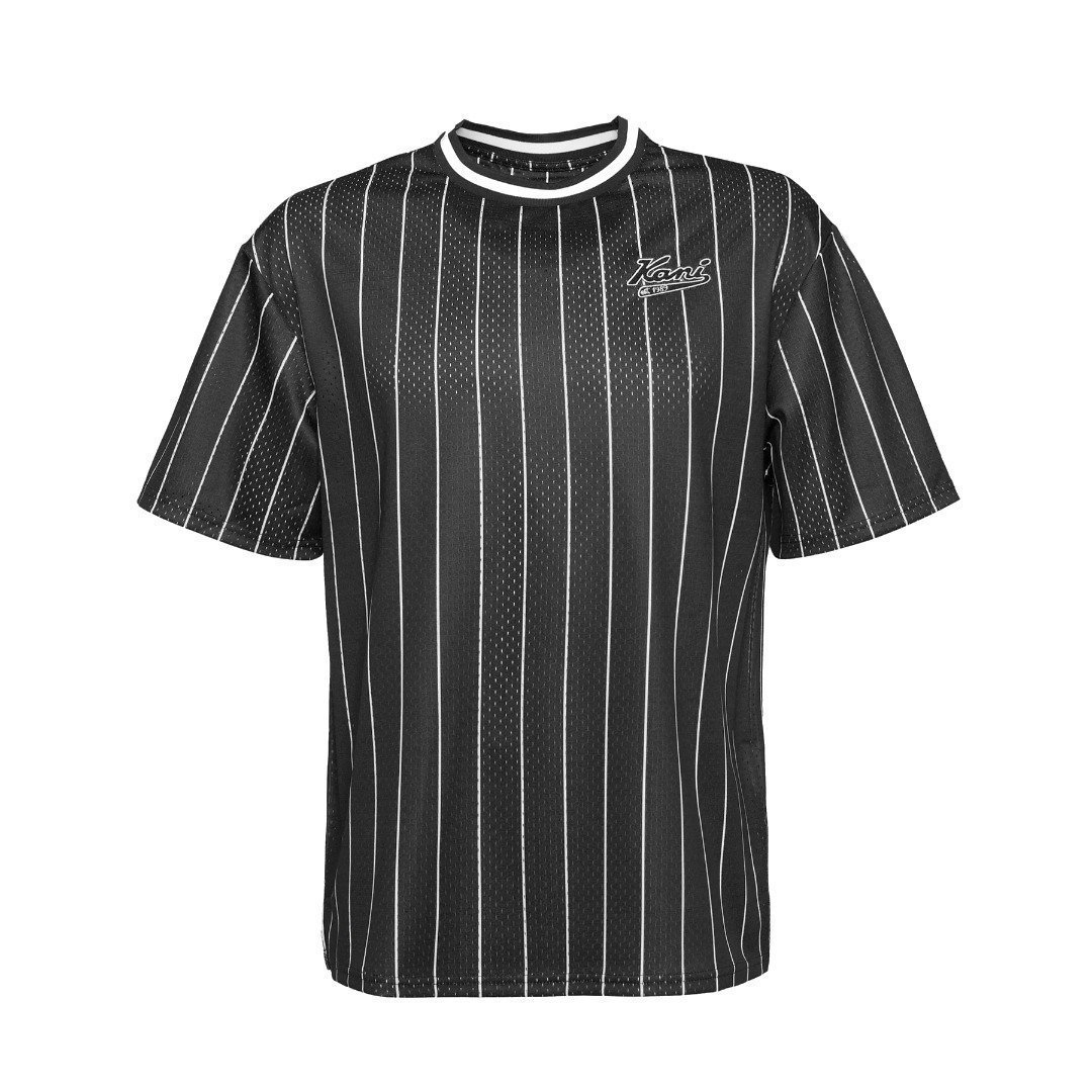 Karl Kani t-shirt męski Chest Varsity Pinstripe Mesh Tee Light 6038524 L