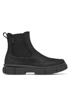 Botki damskie - Sorel Sztyblety Explorer Strt 2078061010 Czarny - miniaturka - grafika 1