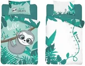 Pościel dla dzieci - Detexpol Pościel bambusowa 90x120 3952 A Miś Koala turkusowa biała mam już tyle miesięcy i dni poszewka 40x60 dziecięca Bambus 103 - miniaturka - grafika 1