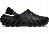 Klapki i japonki męskie - KLAPKI MĘSKIE CROCS X - ECHO CLOG 207937 CHODAKI CZARNE 43-44 M10 - miniaturka - grafika 1