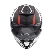 Kaski motocyklowe - Pierwszy kask DEVIL GT 92 BM,CZARNY/BIAŁY/CZERWONY, XL - miniaturka - grafika 1