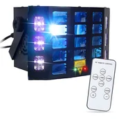 Oświetlenie i efekty wizualne - Multiefekt LIGHT4ME Turbo Derby 4in1 - miniaturka - grafika 1