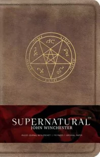 INSIGHT ED Supernatural: John Winchester Hardcover Ruled Journal - Pozostałe książki - miniaturka - grafika 1