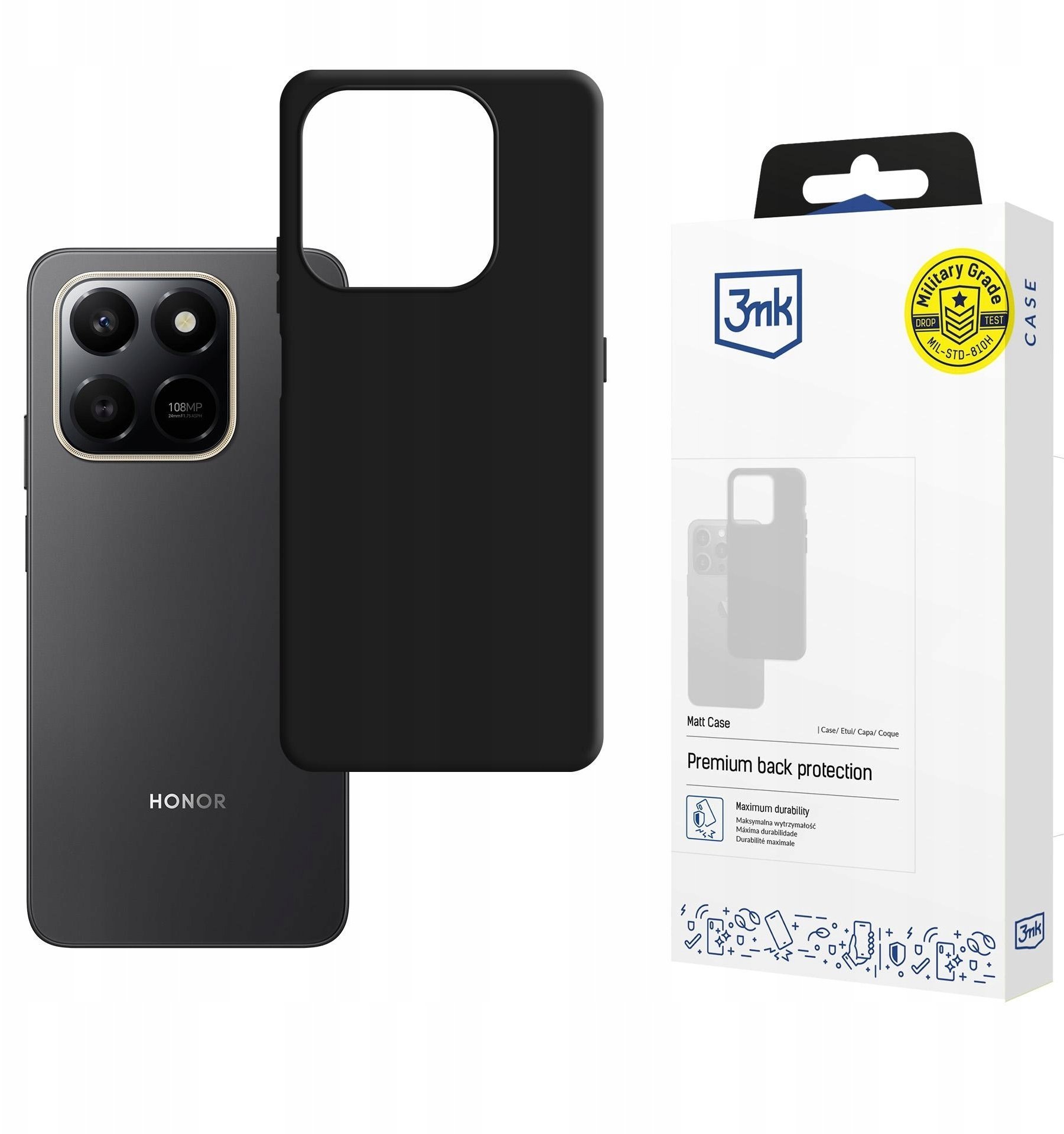 Honor X7D - 3mk Matt Case