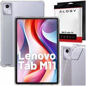 Torby na laptopy - Etui Alogy Shockproof do Lenovo Tab M11 10.95" TB330FU / TB330XU / TB331FC obudowa pokrowiec Przezroczysty - miniaturka - grafika 1