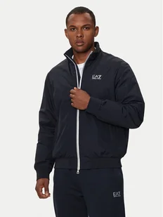 EA7 Emporio Armani Kurtka bomber 8NPB20 PNFZZ 0562 Granatowy Regular Fit - Kurtki męskie - miniaturka - grafika 1