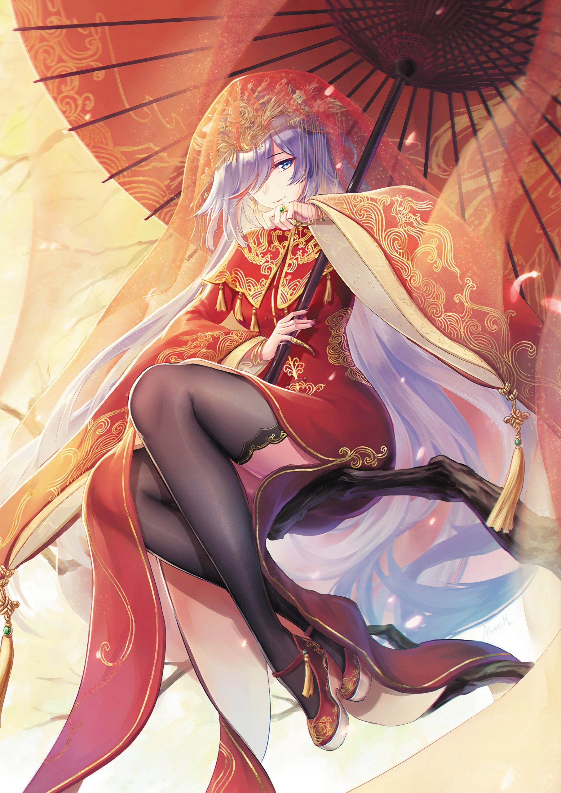Plakat A3 Honkai Impact Anime Gra Fu Hua