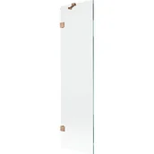 Parawany nawannowe - Mexen Lunar parawan nawannowy 1-skrzydłowy 50 x 150 cm, transparent, miedź szczotkowana - 897-050-000-65-00 - miniaturka - grafika 1