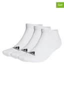 Skarpetki męskie - adidas Skarpety sportowe (3 pary) w kolorze białym - miniaturka - grafika 1
