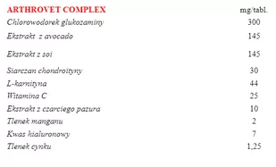 VetExpert ArthroVet HA Complex 90 Tabletki - Suplementy i witaminy dla psów - miniaturka - grafika 1