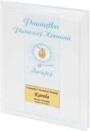 Pamiątka I Komunii Świętej MEDALIK GR - Pamiątka Pierwszej Komunii Świętej - miniaturka - grafika 1