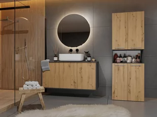 SŁUPEK ŁAZ. NEL ANT/ART 1 KOSZ DRZWI KRÓTKIE KPL - Szafy - miniaturka - grafika 4