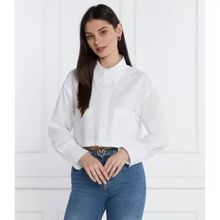 Pinko Koszula | Cropped Fit - Koszule damskie - miniaturka - grafika 1