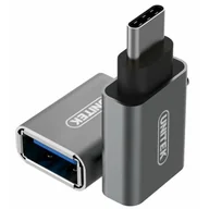 Adaptery i przejściówki - Unitek Adapter USB USB TypC do USB Y-A025CGY - miniaturka - grafika 1