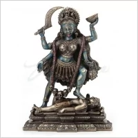 KALI - HINDUSKA BOGINI CZASU I ŚMIERCI VERONESE WU77535A4 - Figurki dekoracyjne - miniaturka - grafika 1