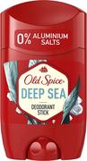 Dezodoranty i antyperspiranty męskie - Old Spice Deep Sea dezodorant w sztyfcie, 50 ml, bez aluminium, dla mężczyzn, z długotrwałym zapachem - miniaturka - grafika 1