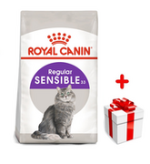 Sucha karma dla kotów - ROYAL CANIN  Sensible 4kg 33 karma sucha dla kotów dorosłych, o wrażliwym przewodzie pokarmowym + niespodzianka dla kota GRATIS! - miniaturka - grafika 1
