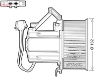 Dmuchawy - Dmuchawa DENSO DEA02009 8K1820021B AUDI - miniaturka - grafika 1