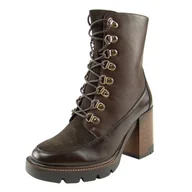 Botki damskie - Botki damskie na słupku VINCEZA 58100 ocieplane - miniaturka - grafika 1