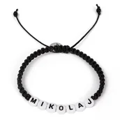 Bransolety męskie - Bransoletka męska z imieniem BA3592 - miniaturka - grafika 1