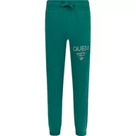 Spodnie sportowe damskie - Guess Spodnie dresowe | Regular Fit - miniaturka - grafika 1