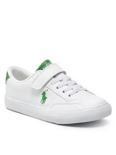 Buty dla chłopców - Ralph Lauren Polo Sneakersy Theron IV Ps RF103546 S Biały - grafika 1