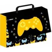 Teczki i skoroszyty - Teczka z rączką walizeczka Kwiaty - miniaturka - grafika 1