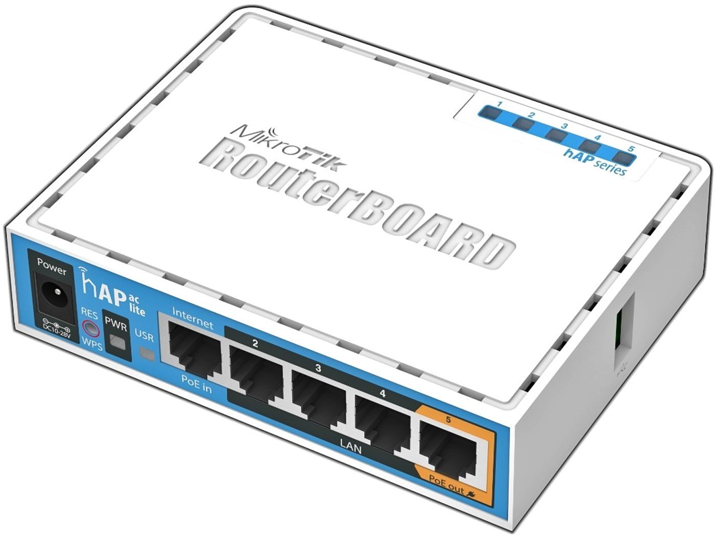 Access Point MikroTik HAP AC lite 500 Mbit/s Biały Obsługa PoE