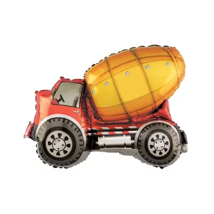 Balon foliowy Betoniarka 82 cm x 68.5 cm - Balony i akcesoria - miniaturka - grafika 1