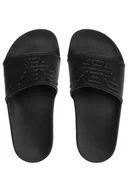 Moda i Uroda OUTLET - Klapki unisex Emporio Armani Beachwear wsuwane czarne-41 - miniaturka - grafika 1