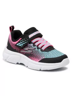 Buty dla dziewczynek - Skechers Buty Go Run 650 302430L/BKMT Czarny - grafika 1