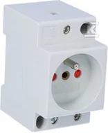 Inne akcesoria elektryczne - Gniazdko z bolcem i zabezpieczeniem Z-SD230-BS - miniaturka - grafika 1