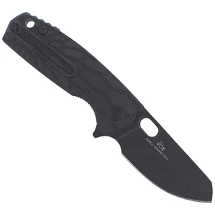 Nóż składany Fox Baby Core FRN Black, Black Stonewashed N690by Jesper Voxnaes (FX-608 B) - Noże - miniaturka - grafika 3