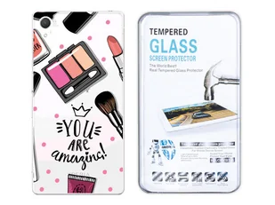 Sony Xperia Z2 Etui Fashion Nadruk Kreatui + Szkło - Etui i futerały do telefonów - miniaturka - grafika 1