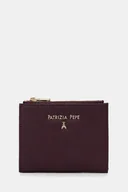 Portfele - Patrizia Pepe portfel skórzany damski kolor fioletowy CQ8732 L001 - miniaturka - grafika 1