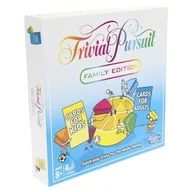 Gry planszowe - Hasbro Gaming Trivial Pursuit Family Edition Gra planszowa Ciekawostki - miniaturka - grafika 1