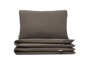 Pościel dla dzieci - Pościel Basic Brązowy 90X120 Cm + 1X 60X40 Cm - miniaturka - grafika 1