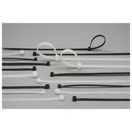 Inne mocowania - Opaska zaciskowa 2,5 x 150 biała 100 szt. ELEKTRO - miniaturka - grafika 1