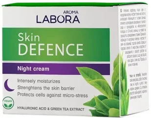 Labora Skin Defence Intensywnie nawilżający krem do twarzy na noc 50ml - Kremy do twarzy - miniaturka - grafika 1
