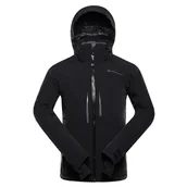 Kurtki narciarskie - Kurtka męska narciarska 20.000 Alpine Pro Reas 2 k.czarny r.XXL - miniaturka - grafika 1