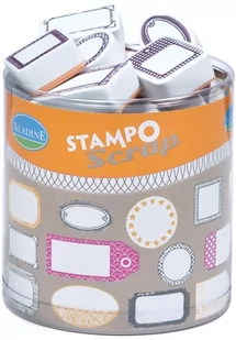 Aladine Stempelki, etykiety, 24 sztuki - Scrapbooking - miniaturka - grafika 1
