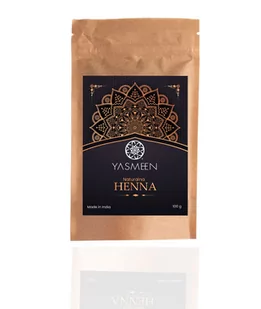 Yasmeen, Naturalna Henna - farba do włosów, 100 g - Farby do włosów i szampony koloryzujące - miniaturka - grafika 1